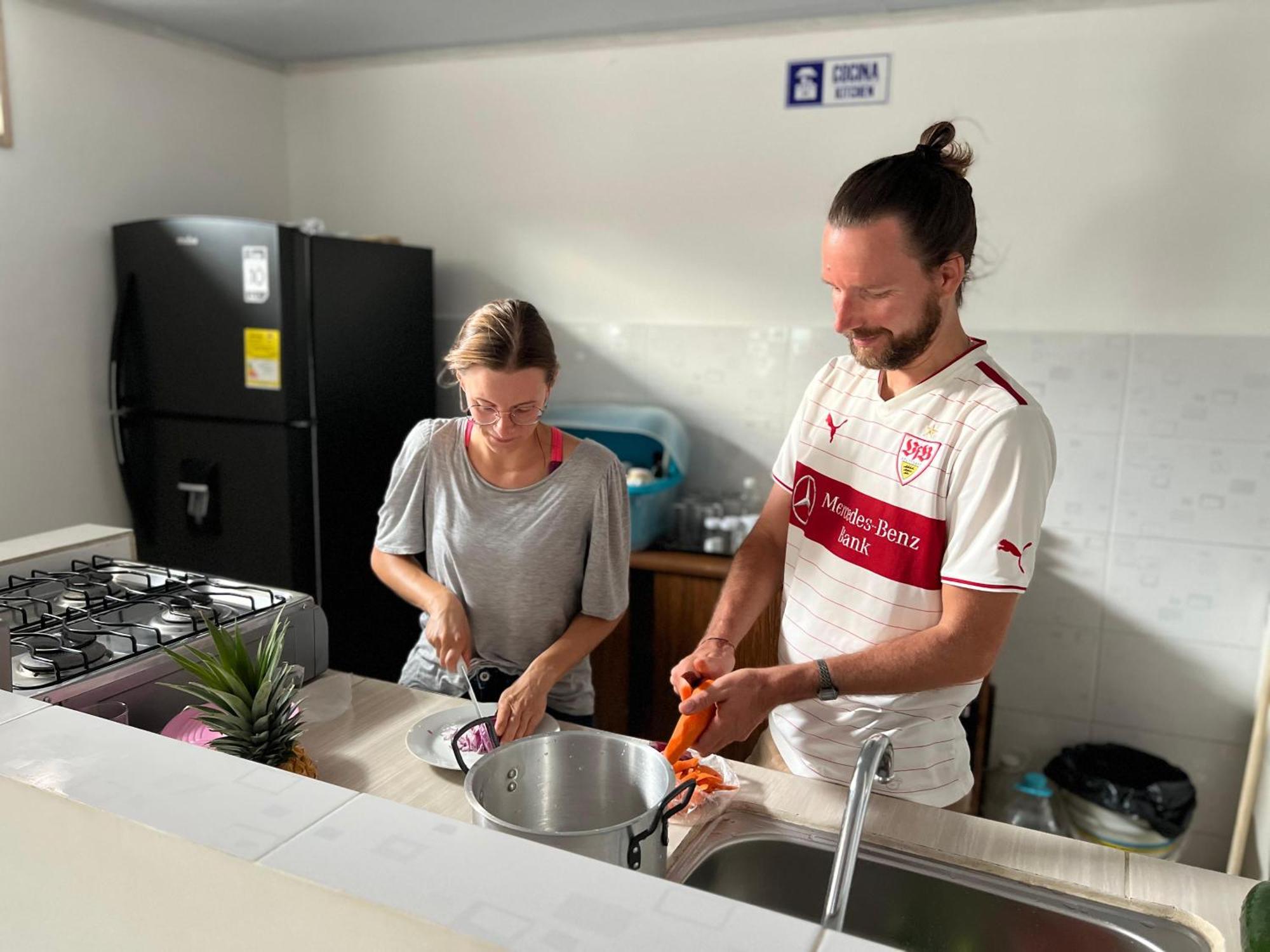 Los Nonos Hostel Guadalupe Eksteriør bilde