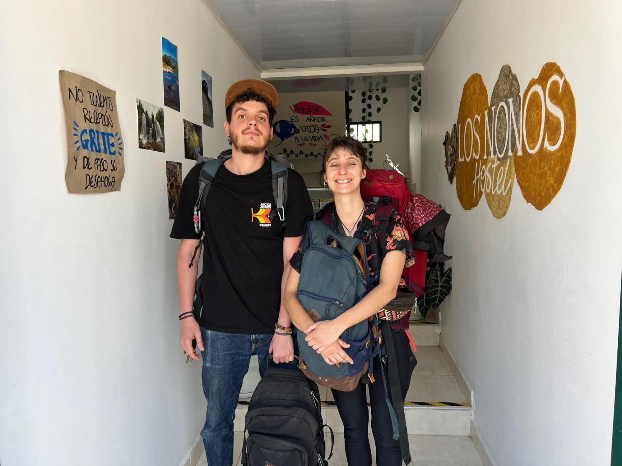 Los Nonos Hostel Guadalupe Eksteriør bilde